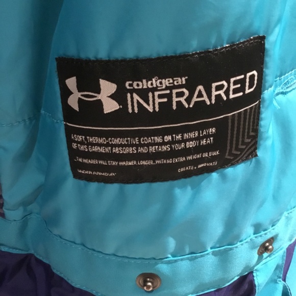 Under Armour Youth ColdGear Infrared winter coat.  Youth size Small. - Picture 4 of 11